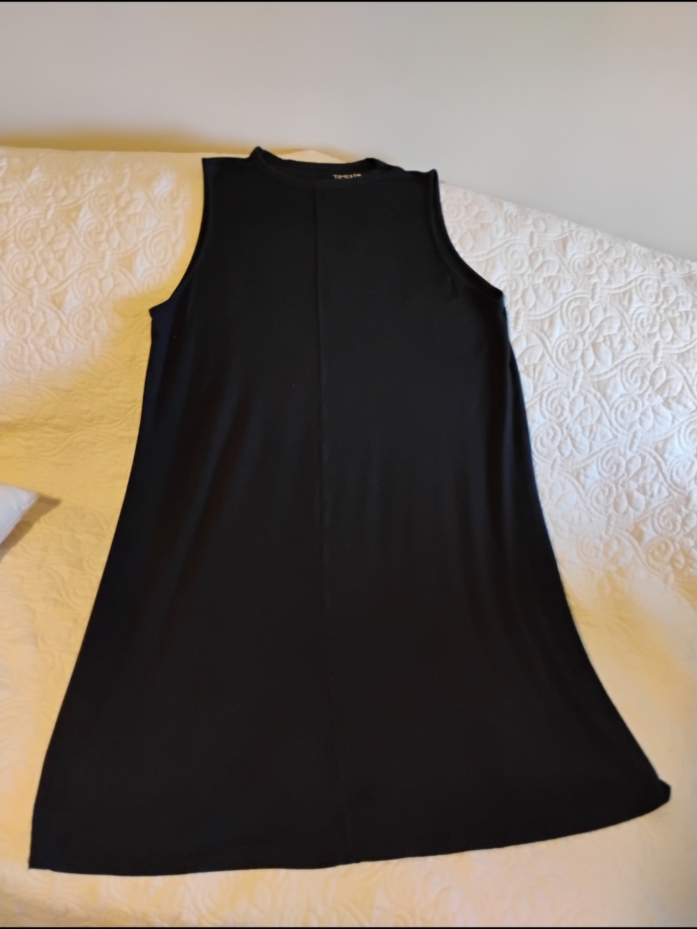 Time And True Women's Black Sleeveless Tank Dress XL (16&18)